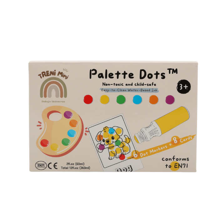TRENI MINI 無毒可水洗點點筆
