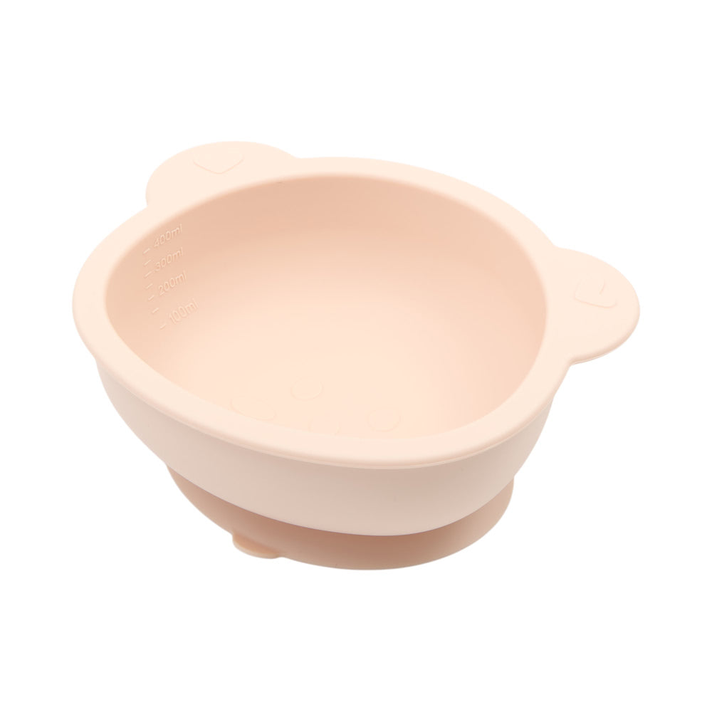 鉑金矽膠倉鼠碗附蓋-莓果粉