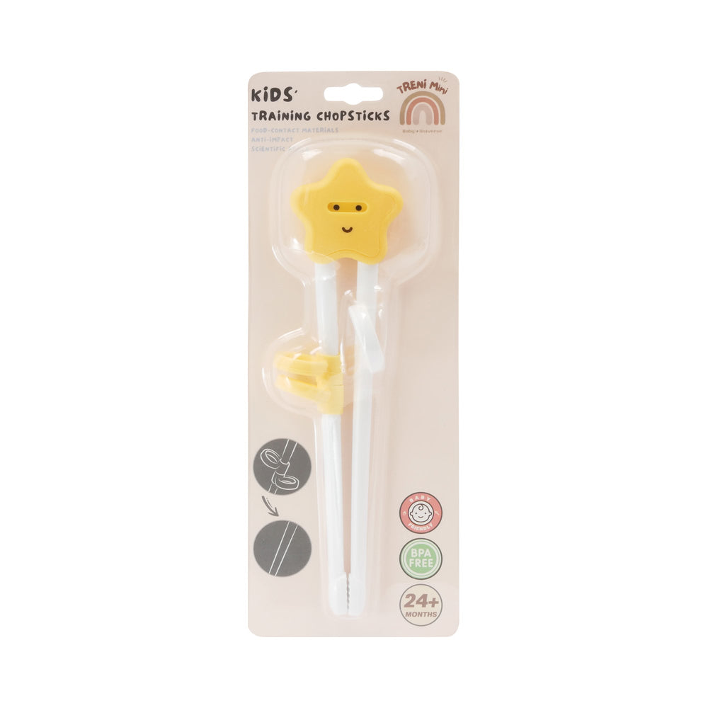 可調式幼兒輔助學習筷-星星