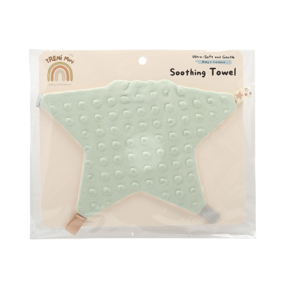 TRENI MINI星星豆豆絨沙沙紙-綠