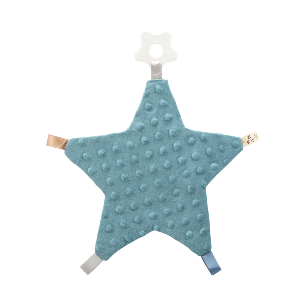 TRENI MINI星星豆豆絨沙沙紙-藍