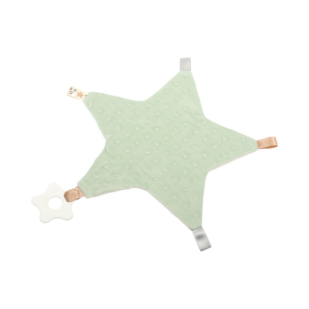 TRENI MINI星星豆豆絨沙沙紙-綠