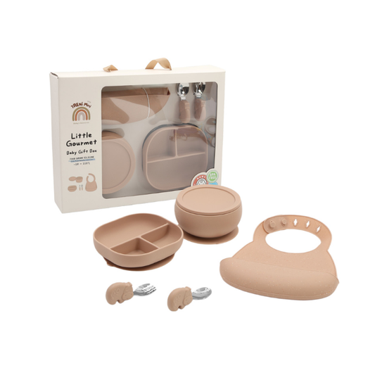 TRENI MINI Little Gourmet 矽膠餐具禮盒組
