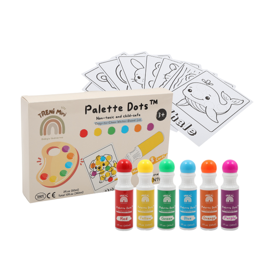 TRENI MINI 無毒可水洗點點筆