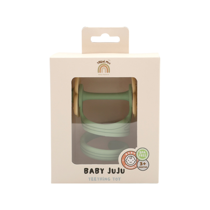 BABY JUJU-固齒器-小花捲
