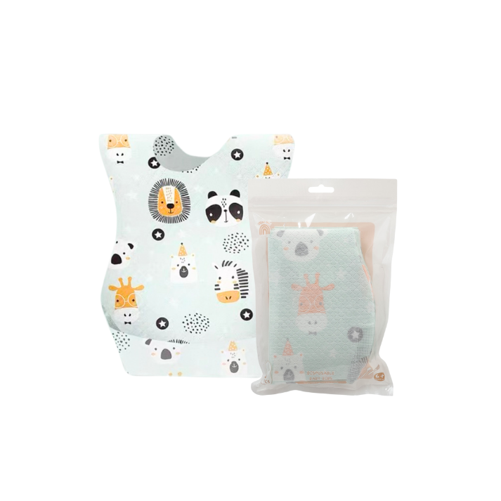 TRENi Mini 拋棄式圍兜- 動物