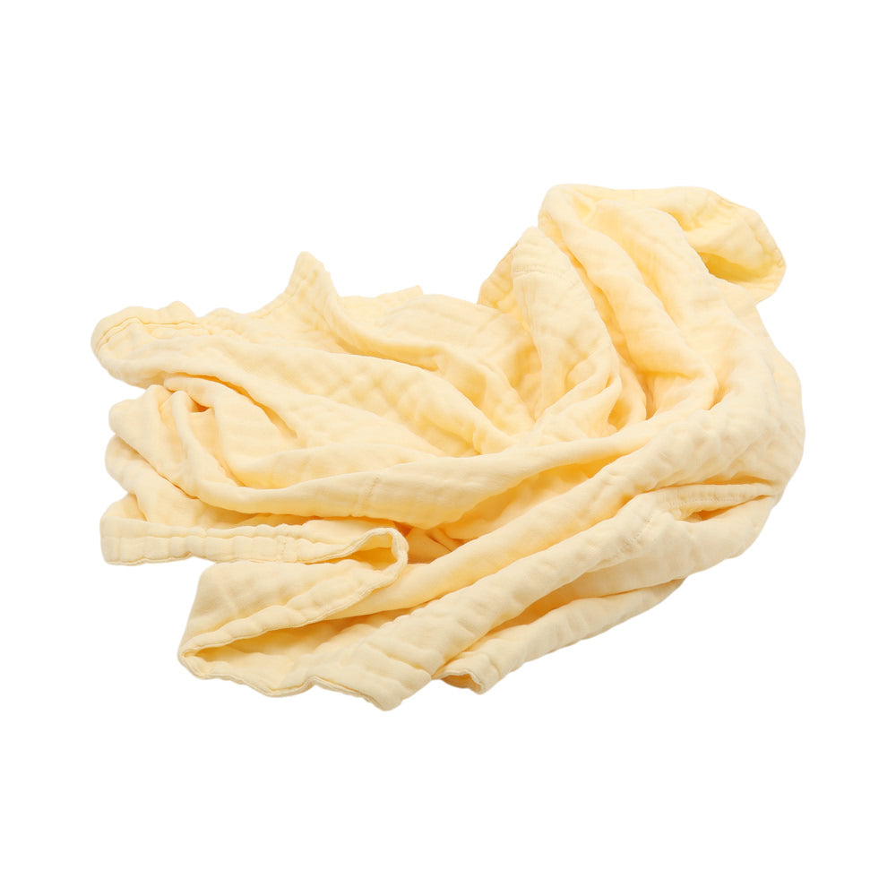 TRENi Mini棉紗布巾蓋毯70x120黃