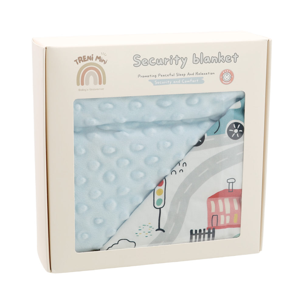 TRENI MINI好眠安撫豆毯-嘟噗車