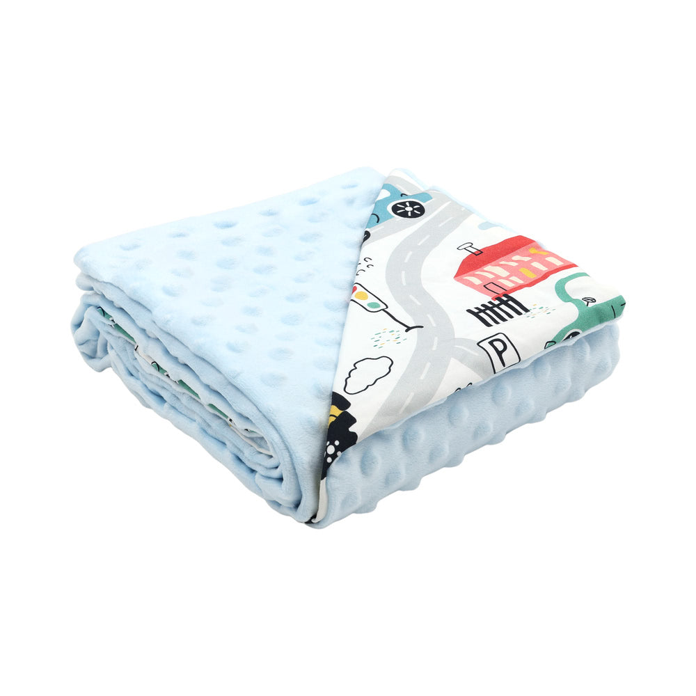 TRENI MINI好眠安撫豆毯-嘟噗車