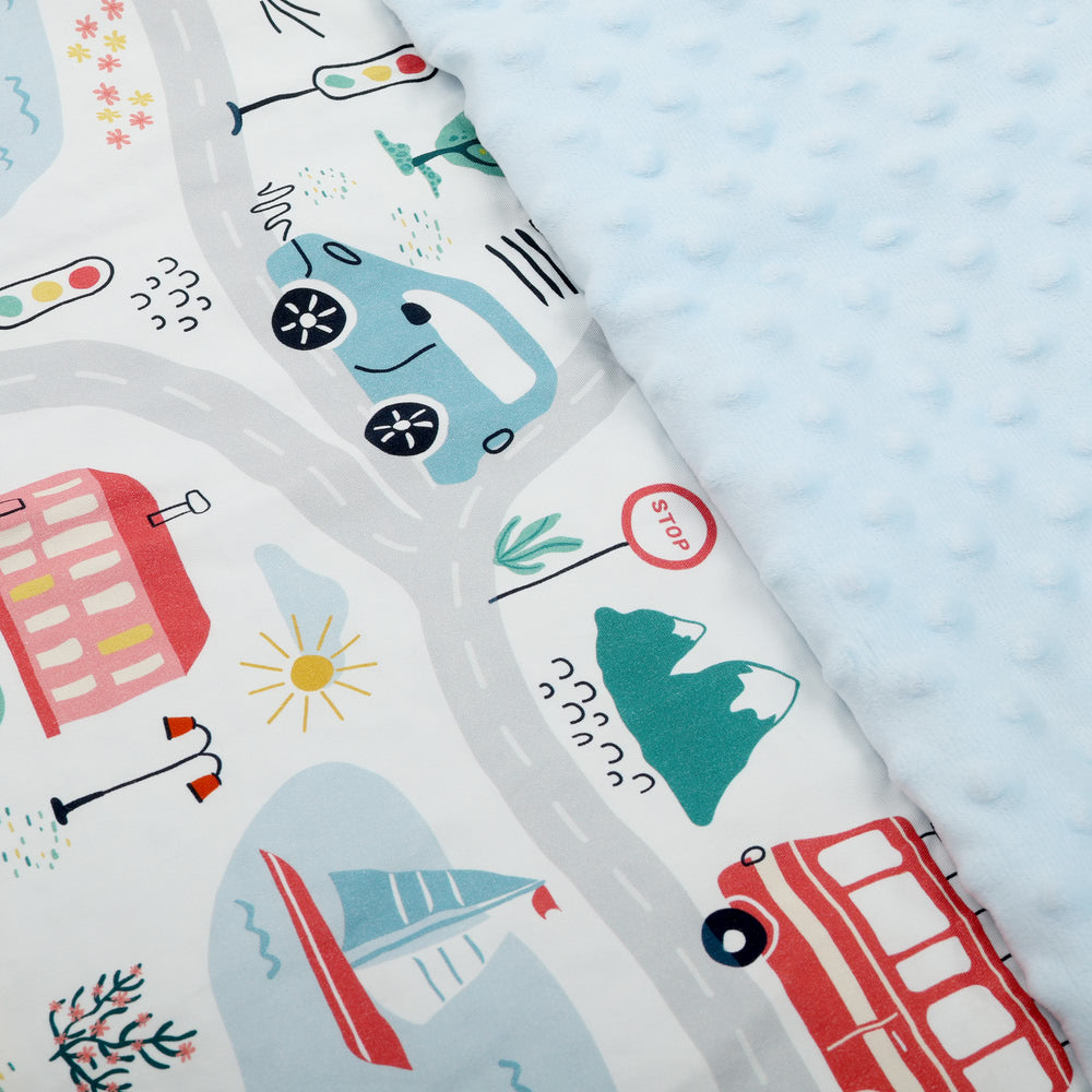 TRENI MINI好眠安撫豆毯-嘟噗車