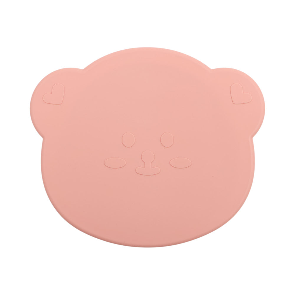 鉑金矽膠倉鼠碗附蓋-莓果粉