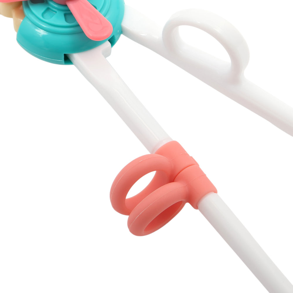 可調式幼兒輔助學習筷-兔子