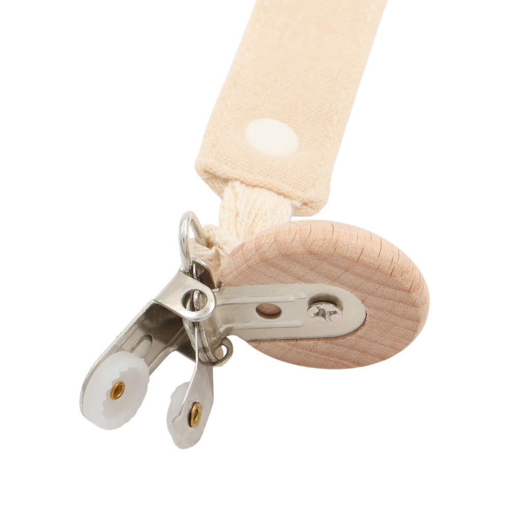 TRENI MINI-可伸縮奶嘴鍊-暮光灰