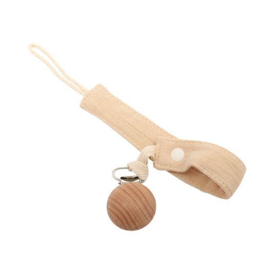 TRENI MINI-可伸縮奶嘴鍊-奶油白