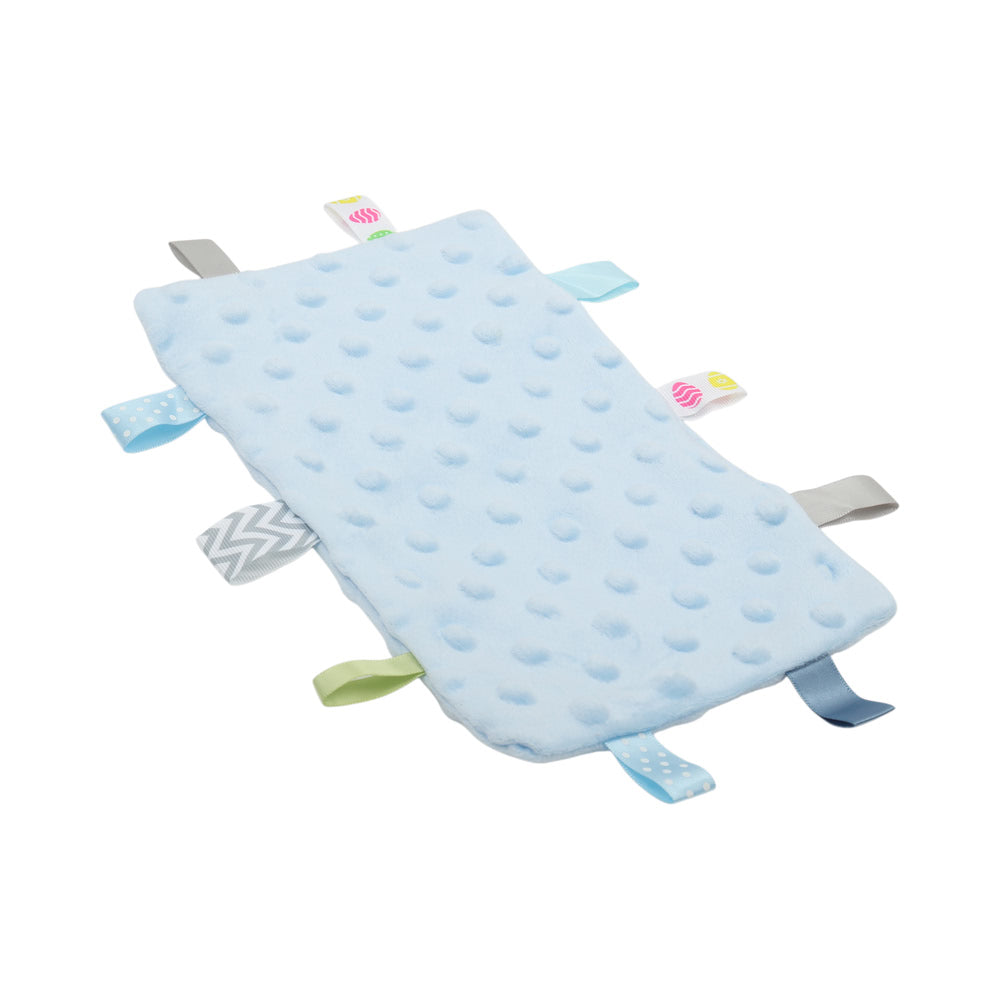 TRENI MINI標籤豆豆絨沙沙紙-藍